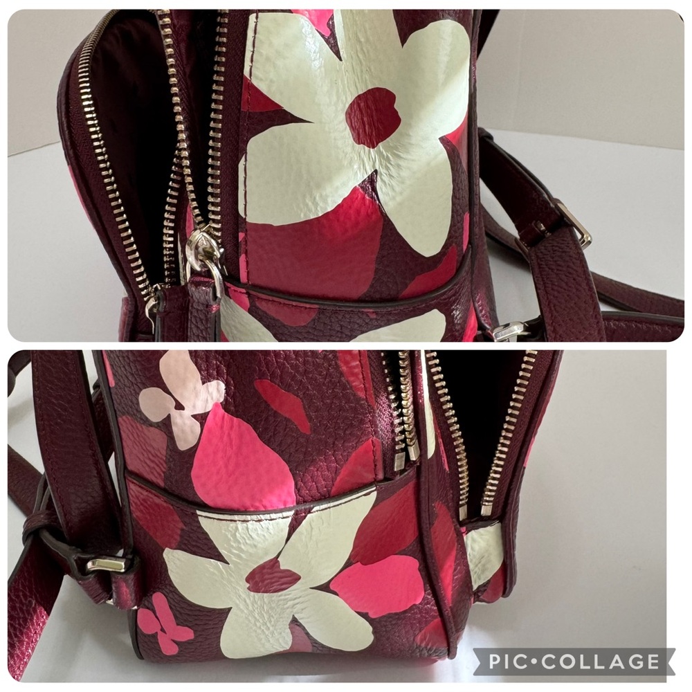Kate Spade WKRU7023 Jackson Forest Floral Medium Backpack - Picture 16 of 16